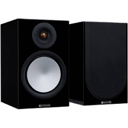 Полочная акустика Monitor Audio Silver 100 Black Gloss(7G)