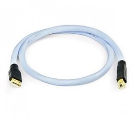 Кабель USB Supra USB 2.0 A-B Blue 12.0 m