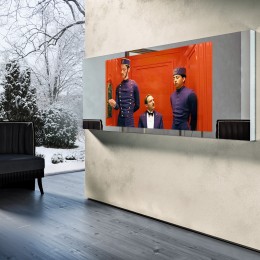 Зеркальный телевизор TELE-ART Line Q55Q9L-LI